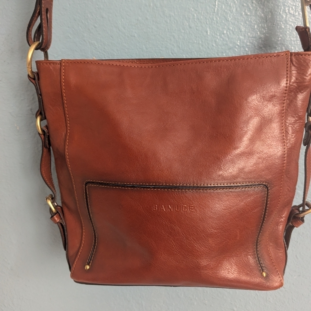 BanuceBrown Leather Hobo Bag - Picture 3 of 9